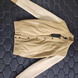 Boda Skins ECRU Tall Varsity Jacket